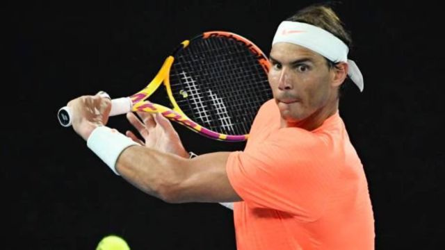 Tennis player Rafael Nadal in action. (FILE photo)