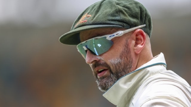 Nathan Lyon, India dressing room, brisbane test