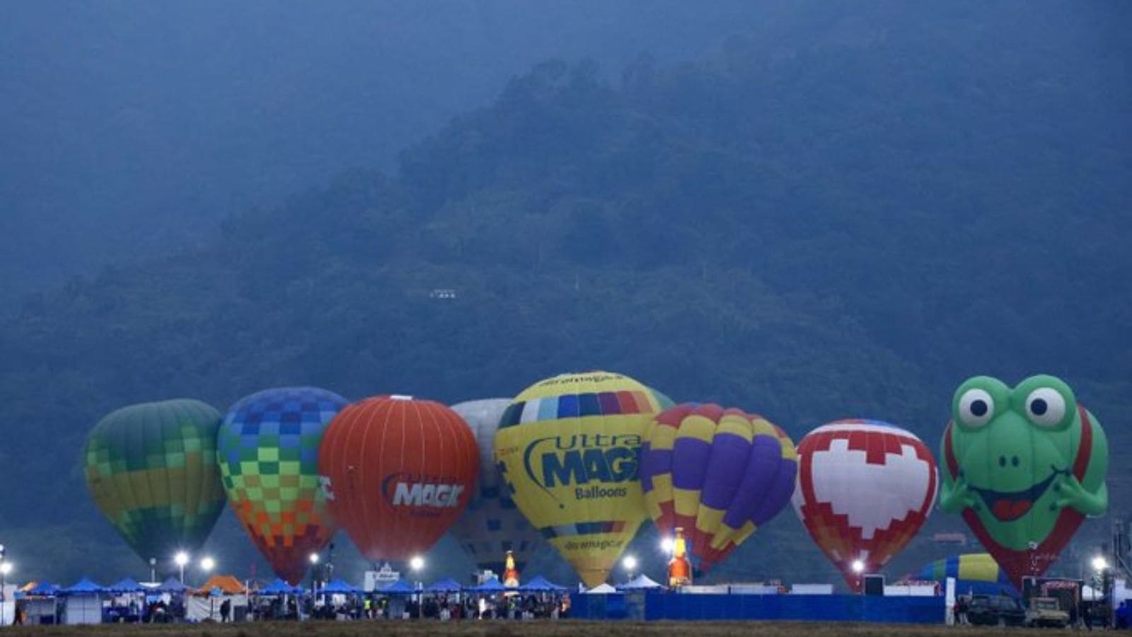 Nepal balloon festival