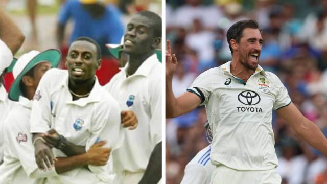 IND vs AUS: Mitchell Starc emulated former WI pacer Pedro Collins with his third first-ball wicket in a Test match on Friday. (AP/Reuters)