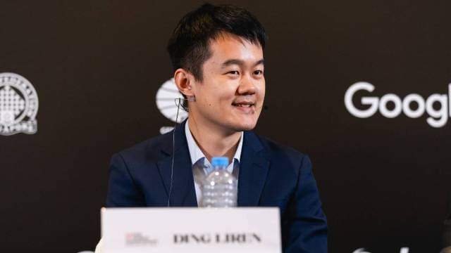 Ding Liren's Game 12 against D Gukesh of the World Championship might be the best he's played in the last two years, claimed the high-profile Super GMs. (FIDE via Eng Chin An)