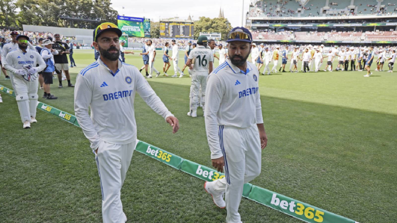 Gabba Test: Rohit and Virat.