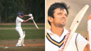 Anvay Dravid, younger son of Rahul Dravid.