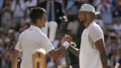 Nick Kyrgios will play doubles with Novak Djokovic.