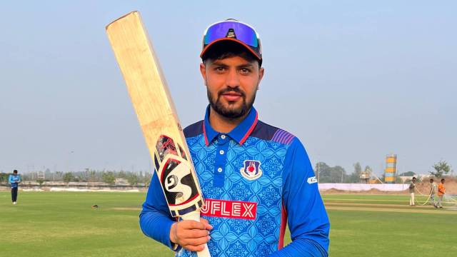 Sameer Rizvi has smashed two double centuries and two hundreds for Uttar Pradesh U23 in eight days. (BCCI)