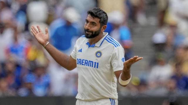 Jasprit Bumrah became the fastest Indian to reach 200 Test wickets, in terms of balls bowled, on Sunday at MCG. (AP)