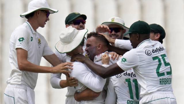 South Africa became the first team to qualify for the ICC World Test Championship 2023-25 final on Sunday. (AP)