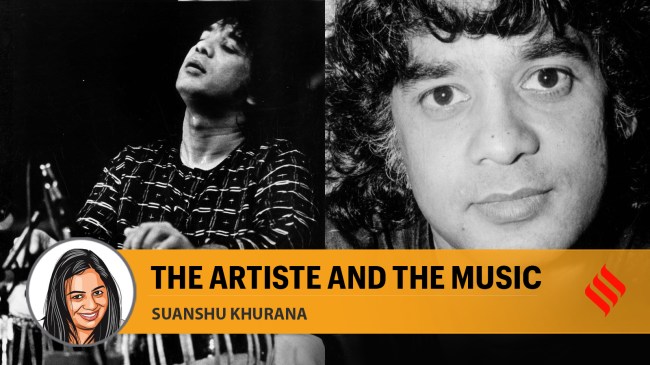 Ustad Zakir Hussain. (Express Archive)