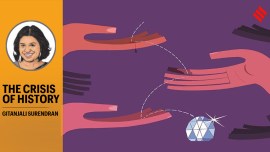 Is history about definitive truths? Is there a ‘correct’ history — are there wrongs to be righted?