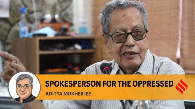 Spokesperson for the oppressed Amiya Kumar Bagchi