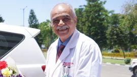 Vivek Lal, the director of PGI,