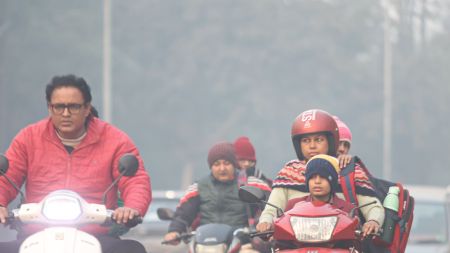 delhi pollution, AQI