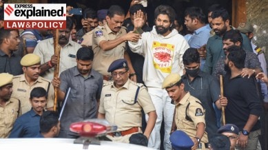 Allu Arjun arrested in Hyderabad