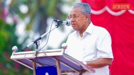 The man booed at Kerala Chief Minister Pinarayi Vijayan as he was proceeding towards the venue after alighting from his car.