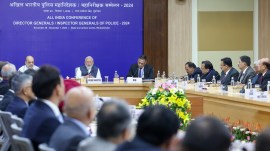 PM Modi asks police brass to focus on deepfakes, narco-terror, digital frauds