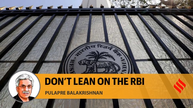 Don’t lean on the RBI