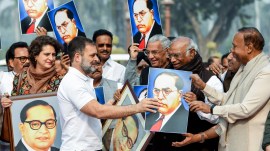 Opp demands Shah resignation over Ambedkar remark, PM slams Cong, its ‘rotten ecosystem’