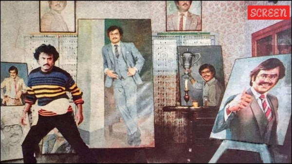 Rajinikanth from Dharmathin Thalaivan