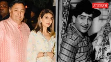 Rishi, Riddhima, and Raj Kapoor