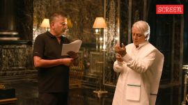 S Shankar with Kamal Haasan