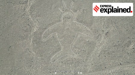 A previously uncharted geoglyph made by the Nazca, a pre-Inca civilization in present-day Peru. (via The New York Times)