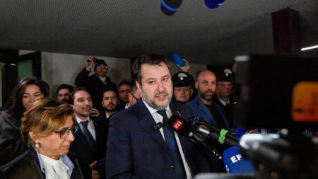 Italy's vice Premier Matteo Salvini