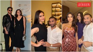 Shah Rukh-Gauri, Katrina Kaif, Janhvi-Khushi attend NMACC Arts Cafe preview