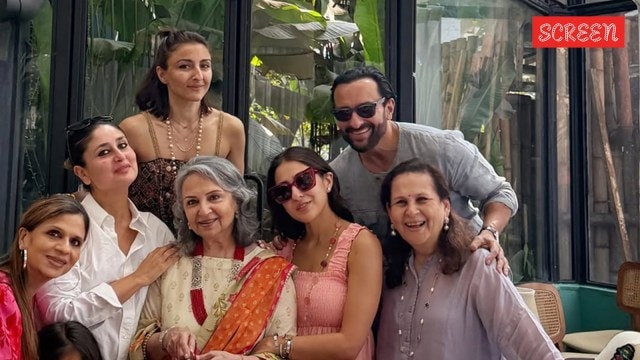Sharmila Tagore celebrated her 80th birthday with her family