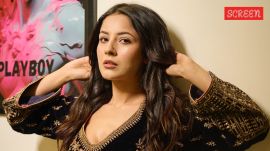 Shehnaaz Gill dances at a family wedding