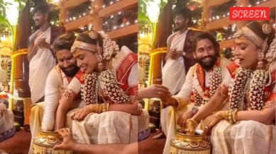 Sobhita Dhulipala- Naga Chaitanya- post wedding ritual