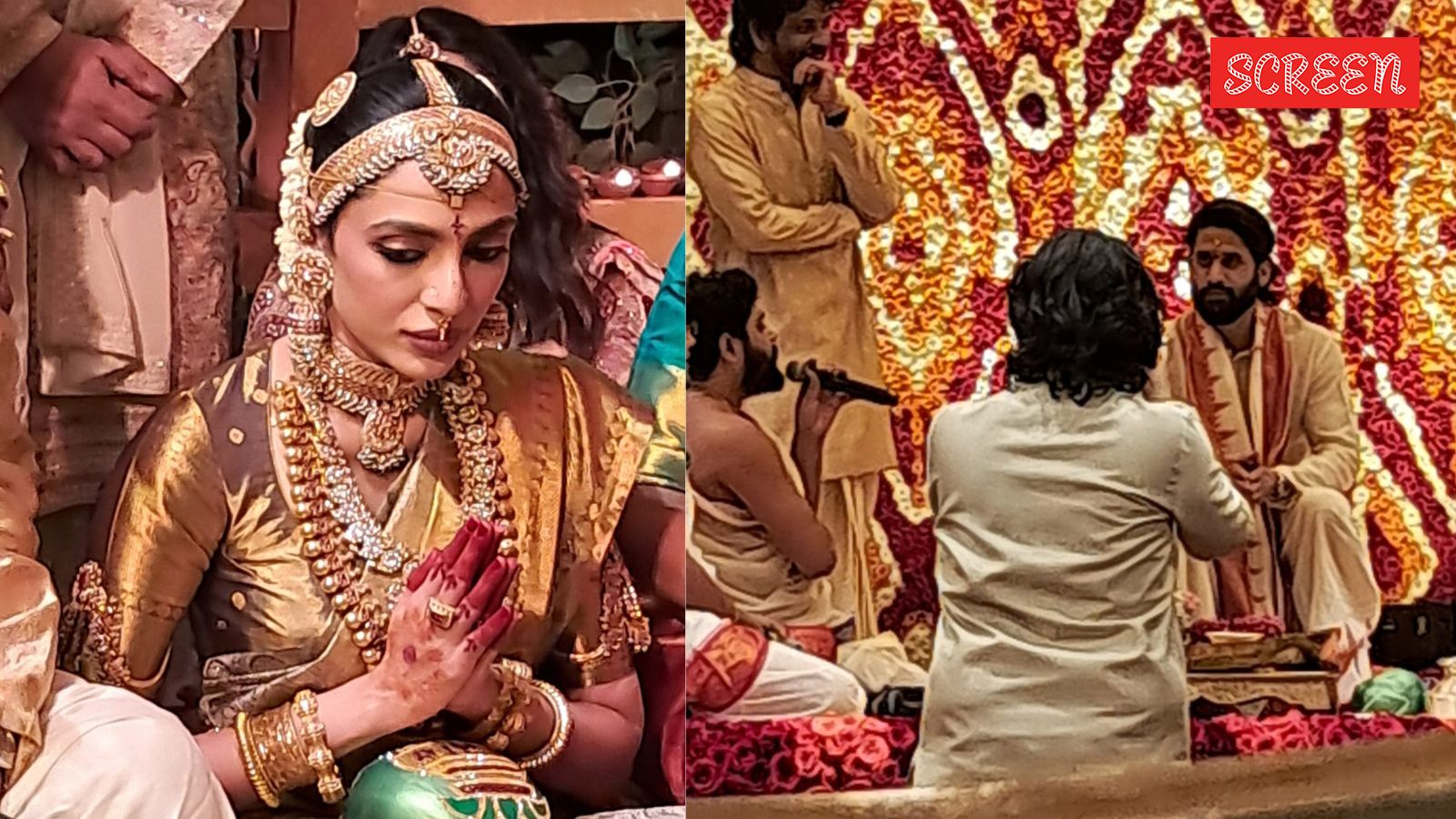 Naga Chaitanya, Sobhita Dhulipala Get Married In Hyderabad; Bride Looks ...