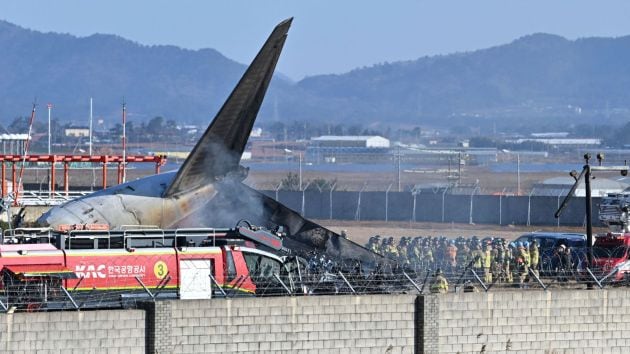 South Korea Plane Fire