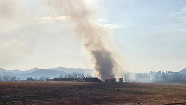 South Korea Plane Fire