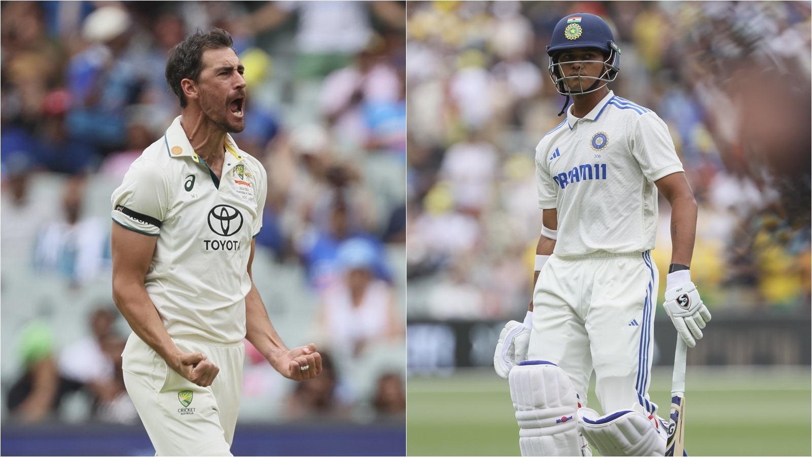 Border-Gavaskar Trophy | ‘Perfect start for Australia’ and ‘the fightback is on’: Aussies hail Mitchell Starc’s opening ball dismissal of Yashasvi Jaiswal