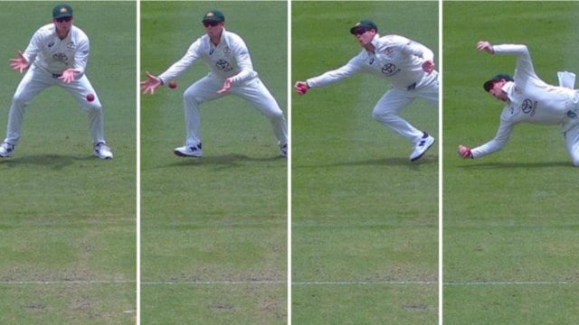 Steve Smith, KL Rahul catch