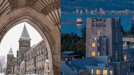 Which university to prefer for Physics: University of Toronto vs University of British Columbia