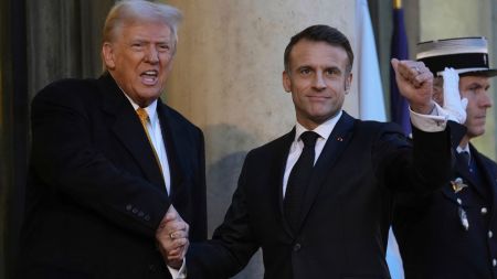 Trump Macron