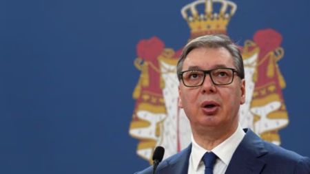 Serbian President Aleksandar Vucic