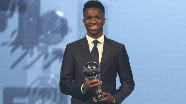 Ronaldo Brazil reacts to Vinicius Jr winning FIFA Best award