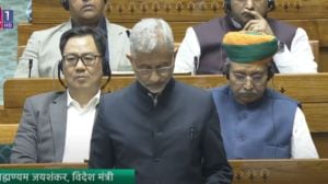 MEA Jaishankar apprises the lower house on recent developments in India-China border areas.