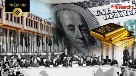 The Bretton Woods conference of 1944 established the dollar as the global reserve currency