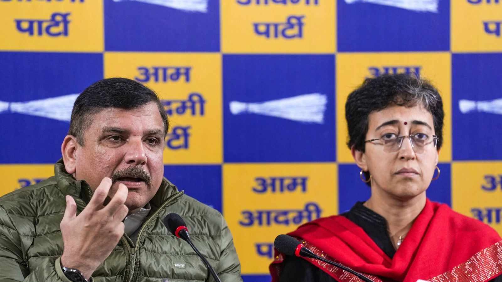 Will ask INDIA bloc to throw out Cong, says AAP as poll war in Delhi ...
