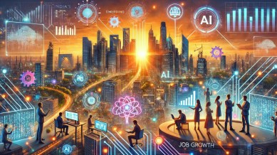 In 2024, the Indian IT sector experienced approximately a 7 per cent decline in hiring compared to the previous year