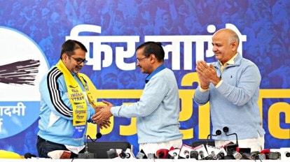 UPSC educator Avadh Ojha joins AAP ahead of Delhi Assembly polls in  presence of Arvind Kejriwal, Manish Sisodia | Delhi News - The Indian  Express