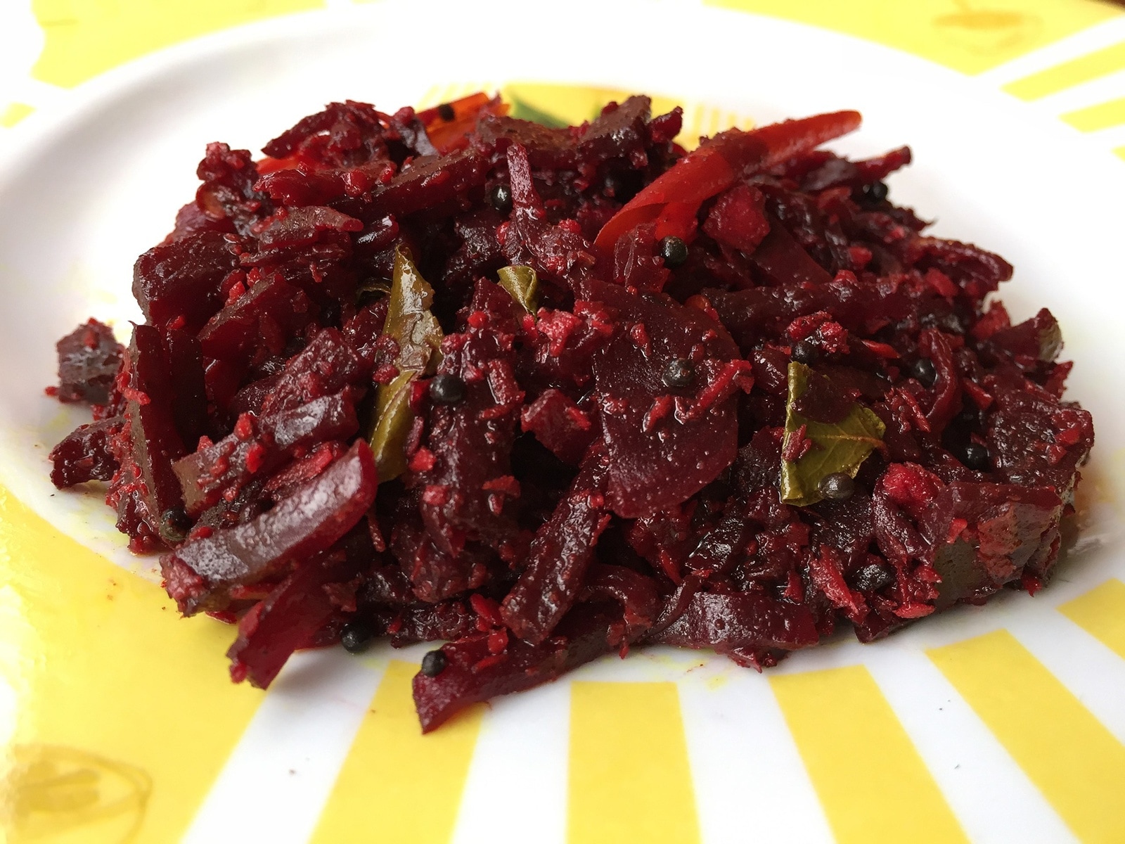 beetroot thoran