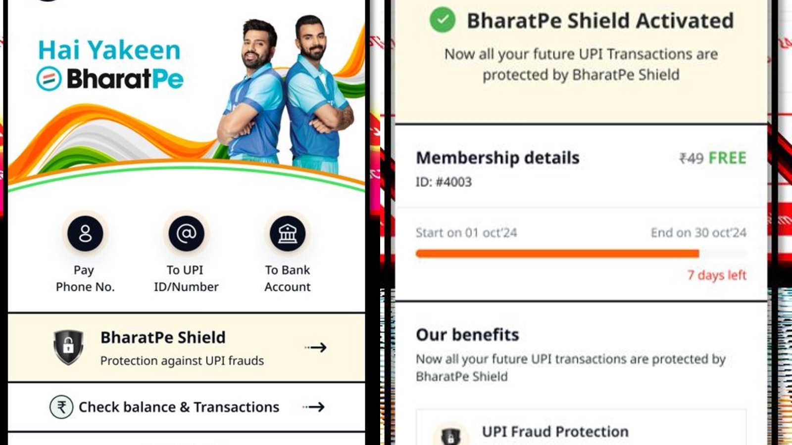 BharatPe Shield