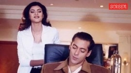 Sushmita Sen and Salman Khan in a still from Biwi No 1