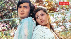 Rishi Kapoor and Dimple Kapadia in Bobby