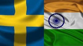 India, Sweden
