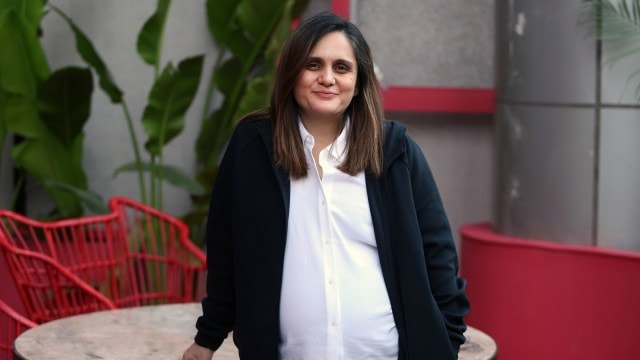 Chef Garima Arora in Gurgaon. (Express Photo by Gajendra Yadav)